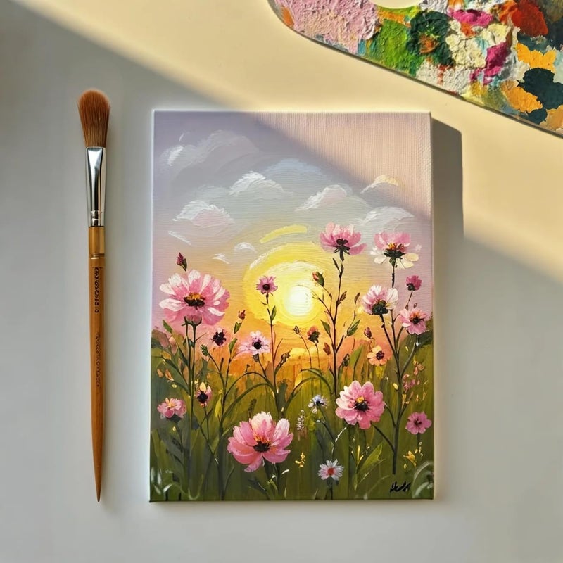 YOURSORTER Canvas Boards for Painting 64 Pack Bulk, 5x7 Inch Small Painting Canvases, Mini Canvas Panels Gesso Primed 100% Cotton for Acrylic Oil Watercolor Tempera, Ideal for All Skill Level - Image 5